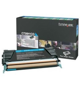 Lexmark Toner C736H1CG Cyan