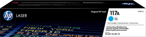 TONER CYAN 117A /150/170 700P W2071A HP TONER CYAN 117A /150/170 700P W2071A HP