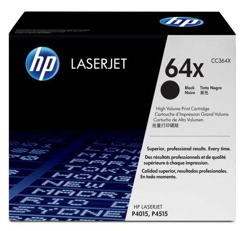 Toner HP LaserJet P4015/P4515 Series CC364X 24K bla Toner HP LaserJet P4015/P4515 Series CC364X 24K bla