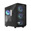 Projektowanie fraktalne | Meshify 2 Lite RGB TG Odcień światła | Szyba boczna | Czarny | E-ATX | Zasilacz w zestawie Nie | Forma