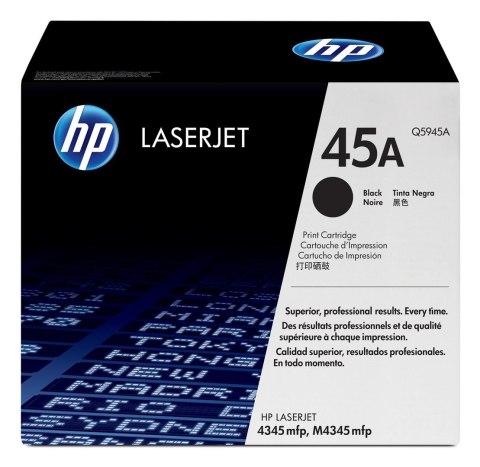 HP 45A - sortowanie - oryginał - LaserJet - HP 45A - sortowanie - oryginał - LaserJet -