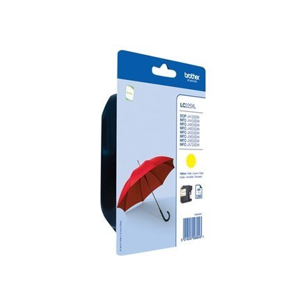 LC-225XLY YELLOW INK CARTRIDGE/1200 PAGES ISO STANDARDS 24711 LC-225XLY YELLOW INK CARTRIDGE/1200 PAGES ISO STANDARDS 24711