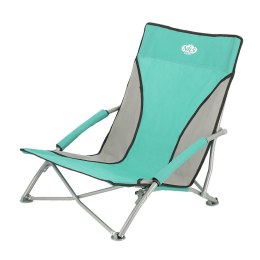 Krzesło plażowe NILS CAMP NC3035 zielono-szare