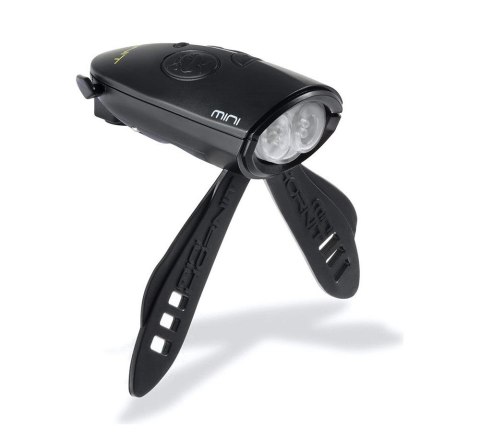 Lampka rowerowa z klaksonem HORNIT Mini BLACK-BLACK 5353BLBL Lampka rowerowa z klaksonem HORNIT Mini BLACK-BLACK 5353BLBL