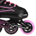 Łyżworolki NILS Extreme NA1169A różowe rozm. L (39-42)