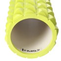 Wałek/roller fitness HMS FS205 żółty 45 cm