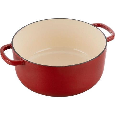 Garnek żeliwny okrągły Ballarini Bellamonte - Czerwony, 5.5 ltr Garnek żeliwny okrągły Ballarini Bellamonte - Czerwony, 5.5 ltr