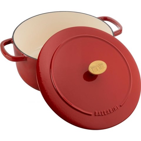 Garnek żeliwny okrągły Ballarini Bellamonte - Czerwony, 5.5 ltr Garnek żeliwny okrągły Ballarini Bellamonte - Czerwony, 5.5 ltr
