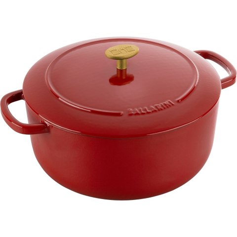 Garnek żeliwny okrągły Ballarini Bellamonte - Czerwony, 5.5 ltr Garnek żeliwny okrągły Ballarini Bellamonte - Czerwony, 5.5 ltr