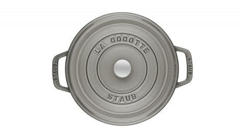 Garnek żeliwny okrągły Staub - Grafitowy, 1.7 ltr Garnek żeliwny okrągły Staub - Grafitowy, 1.7 ltr