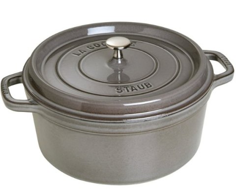 Garnek żeliwny okrągły Staub - Grafitowy, 1.7 ltr Garnek żeliwny okrągły Staub - Grafitowy, 1.7 ltr