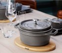Garnek żeliwny okrągły Staub - Grafitowy, 1.7 ltr