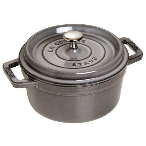 Garnek żeliwny okrągły Staub - Grafitowy, 1.7 ltr Garnek żeliwny okrągły Staub - Grafitowy, 1.7 ltr