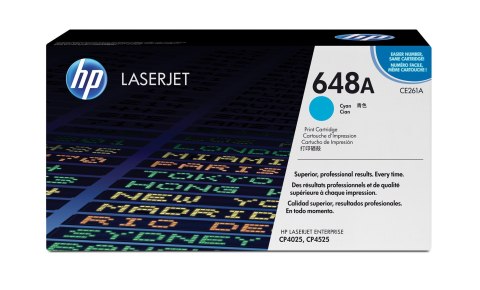 Kolorowy laser HP CP4500Series z błękitnym tonerem CE261A Kolorowy laser HP CP4500Series z błękitnym tonerem CE261A