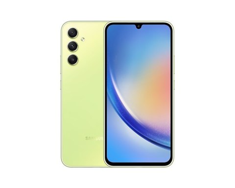 Smartfon Samsung Galaxy A34 (A346B) 8/256GB 6,6" SAMOLED 1080x2408 5000mAh Dual SIM 5G Lime Smartfon Samsung Galaxy A34 (A346B) 8/256GB 6,6" SAMOLED 1080x2408 5000mAh Dual SIM 5G Lime