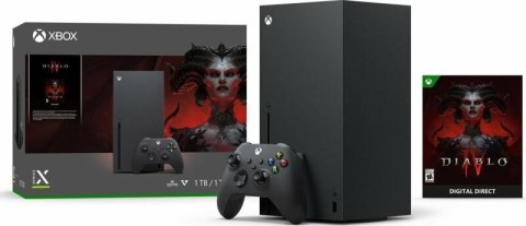 CONSOLE XBOX SERIES X 1TB/DIABLO IV RRT-00037 MICROSOFT CONSOLE XBOX SERIES X 1TB/DIABLO IV RRT-00037 MICROSOFT