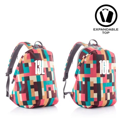 XD DESIGN PLECAK ANTYKRADZIEŻOWY BOBBY SOFT GEOMETRIC P/N: P705.867 XD DESIGN PLECAK ANTYKRADZIEŻOWY BOBBY SOFT GEOMETRIC P/N: P705.867