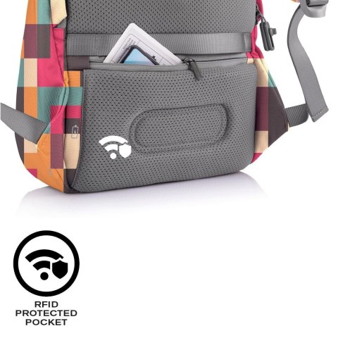 XD DESIGN PLECAK ANTYKRADZIEŻOWY BOBBY SOFT GEOMETRIC P/N: P705.867 XD DESIGN PLECAK ANTYKRADZIEŻOWY BOBBY SOFT GEOMETRIC P/N: P705.867