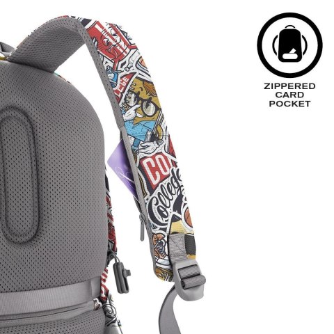 XD DESIGN PLECAK ANTYKRADZIEŻOWY BOBBY SOFT GRAFITTI P/N: P705.868 XD DESIGN PLECAK ANTYKRADZIEŻOWY BOBBY SOFT GRAFITTI P/N: P705.868