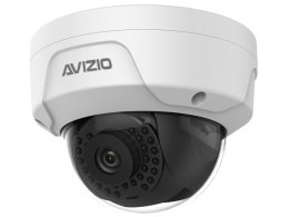Kamera IP mini kopułkowa, 2 Mpx, 2.8mm, IK10 wandaloodporna, obiektyw stały AVIZIO
