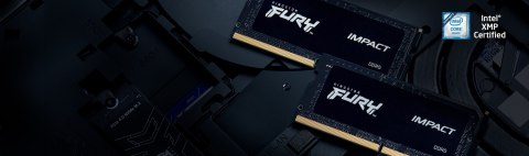 Kingston FURY DDR5 SODIMM 64GB (2x32GB) 4800MHz CL38 Impact Kingston FURY DDR5 SODIMM 64GB (2x32GB) 4800MHz CL38 Impact
