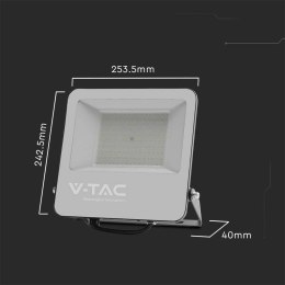 V-TAC PROJEKTOR LED V-TAC 50W 185LM/W CZARNY VT-44