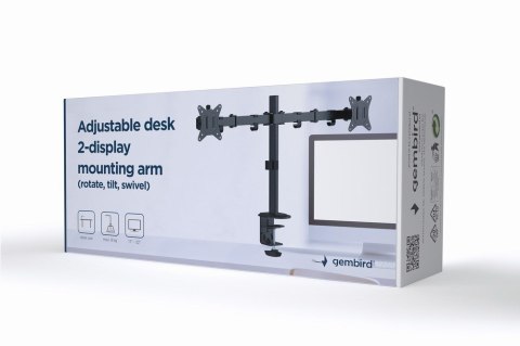 DISPLAY ACC MOUNTING ARM/17-32" MA-D2-01 GEMBIRD DISPLAY ACC MOUNTING ARM/17-32" MA-D2-01 GEMBIRD