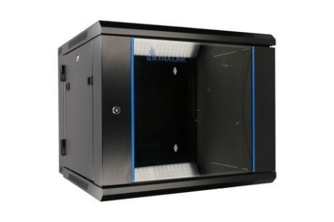 Extralink - szafka wisząca 19" 12U 600x600 AZH Czarna Extralink - szafka wisząca 19" 12U 600x600 AZH Czarna