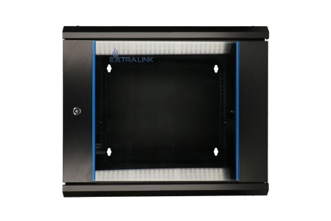 Extralink - szafka wisząca 19" 12U 600x600 AZH Czarna Extralink - szafka wisząca 19" 12U 600x600 AZH Czarna