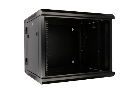 Extralink - szafka wisząca 19" 12U 600x600 AZH Czarna Extralink - szafka wisząca 19" 12U 600x600 AZH Czarna