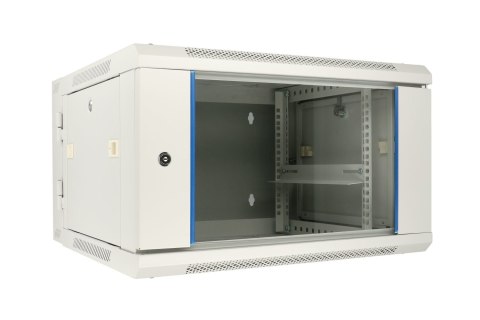 Extralink - szafka wisząca 19" 6U 600x600 AZH Szara Extralink - szafka wisząca 19" 6U 600x600 AZH Szara