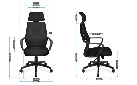 Fotel biurowy MA-Manager 2.8 blue Fotel biurowy MA-Manager 2.8 blue
