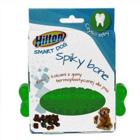 HILTON Dog Spiky Ball mix kolor Kość z kolcami 12cm dla psa HILTON Dog Spiky Ball mix kolor Kość z kolcami 12cm dla psa