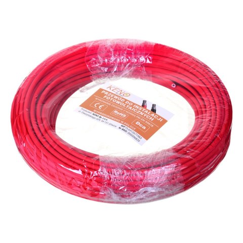 Kabel solarny 6 mm /czerwony / odcinek 50 m Kabel solarny 6 mm /czerwony / odcinek 50 m