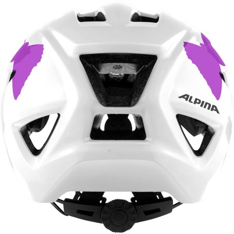 Kask rowerowy ALPINA PICO biel perłowa motyle połysk 50-55 new 2021 Kask rowerowy ALPINA PICO biel perłowa motyle połysk 50-55 new 2021