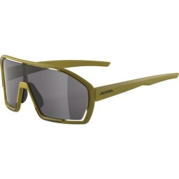 Okulary na rower ALPINA BONFIRE kolor OLIVE MATT szkło BLACK Cat.3 FOGSTOP new 2022