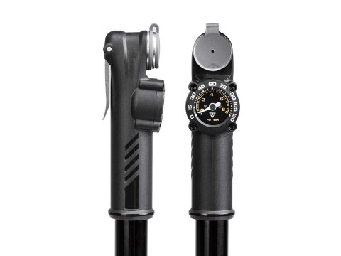 Pompka ręczna TOPEAK Roadie DA G, dual action, manometr Pompka ręczna TOPEAK Roadie DA G, dual action, manometr
