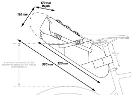 Torba rowerowa podsiodłowa ZEFAL Z Adventure R11