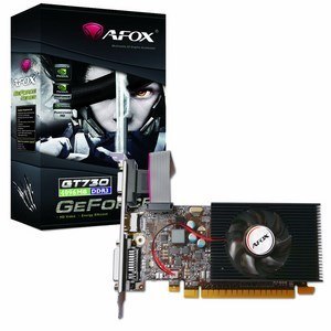 AFOX GEFORCE GT730 4GB DDR3 128BIT DVI HDMI VGA LP FAN AF730-4096D3L5 AFOX GEFORCE GT730 4GB DDR3 128BIT DVI HDMI VGA LP FAN AF730-4096D3L5