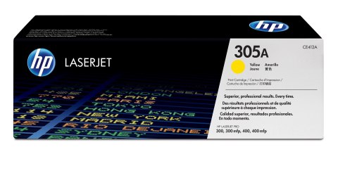 HP 305A - gul - oryginalny - LaserJet - HP 305A - gul - oryginalny - LaserJet -