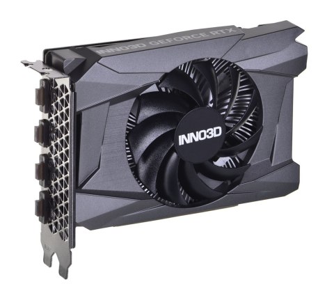 Karta graficzna INNO3D GeForce RTX 4060 COMPACT 8GB GDDR6 DLSS 3 Karta graficzna INNO3D GeForce RTX 4060 COMPACT 8GB GDDR6 DLSS 3