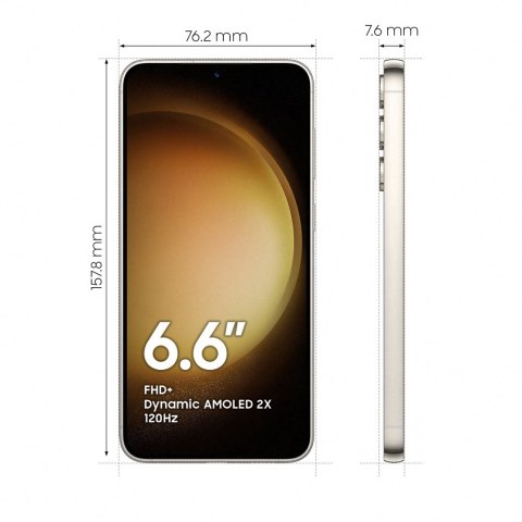 Smartfon Samsung Galaxy S23+ (S916) 8/512GB 6,6" Dynamic AMOLED 2X 2340x1080 4700mAh Dual SIM 5G Beige Smartfon Samsung Galaxy S23+ (S916) 8/512GB 6,6" Dynamic AMOLED 2X 2340x1080 4700mAh Dual SIM 5G Beige