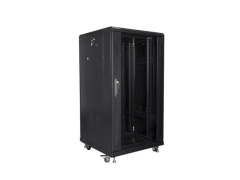Szafa rack Lanberg FF01-6622-12B (22U; 19''; 1160 mm / 600mm / 600 mm; stojąca; Szklane; 800 kg; kolor czarny) Szafa rack Lanberg FF01-6622-12B (22U; 19''; 1160 mm / 600mm / 600 mm; stojąca; Szklane; 800 kg; kolor czarny)