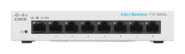 CBS110 Unmanaged 8-port GE, Desktop, Ext PS