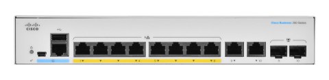CBS350 Managed 8-port GE, PoE, Ext PS, 2x1G Combo