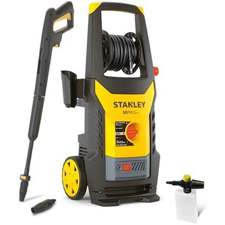 Myjka wysokociśnieniowa STANLEY SXPW22DSS-E (2200 W, 160 bar, 460 l/h) | 2200 W | 160 barów | 460 l/h Myjka wysokociśnieniowa STANLEY SXPW22DSS-E (2200 W, 160 bar, 460 l/h) | 2200 W | 160 barów | 460 l/h
