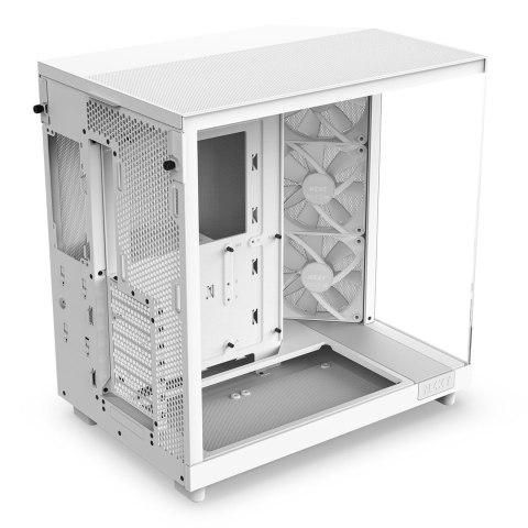 NZXT H6 Flow RGB Midi-Tower - Biały NZXT H6 Flow RGB Midi-Tower - Biały