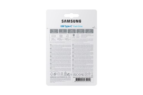 SAMSUNG Karta pamieci Type C / USB-C 256GB SAMSUNG Karta pamieci Type C / USB-C 256GB