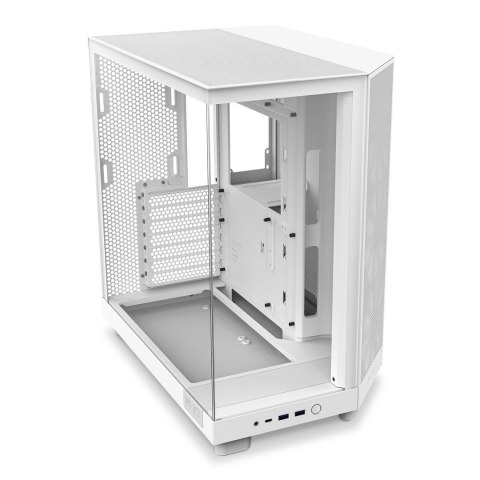 Wieża midi-tower NZXT H6 Flow - biała Wieża midi-tower NZXT H6 Flow - biała