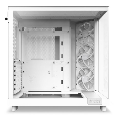 Wieża midi-tower NZXT H6 Flow - biała Wieża midi-tower NZXT H6 Flow - biała